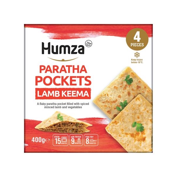 Humza Poches Paratha au Keema d’Agneau