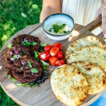 Humza Peshawari Kip Chapli Kebab 480 gr x 10 st