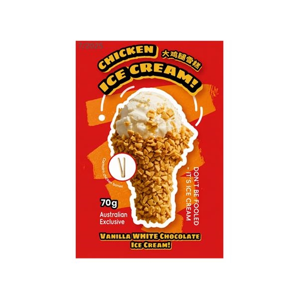 Chicken Leg Vanilla Ice Cream 70 gr x 24 pc