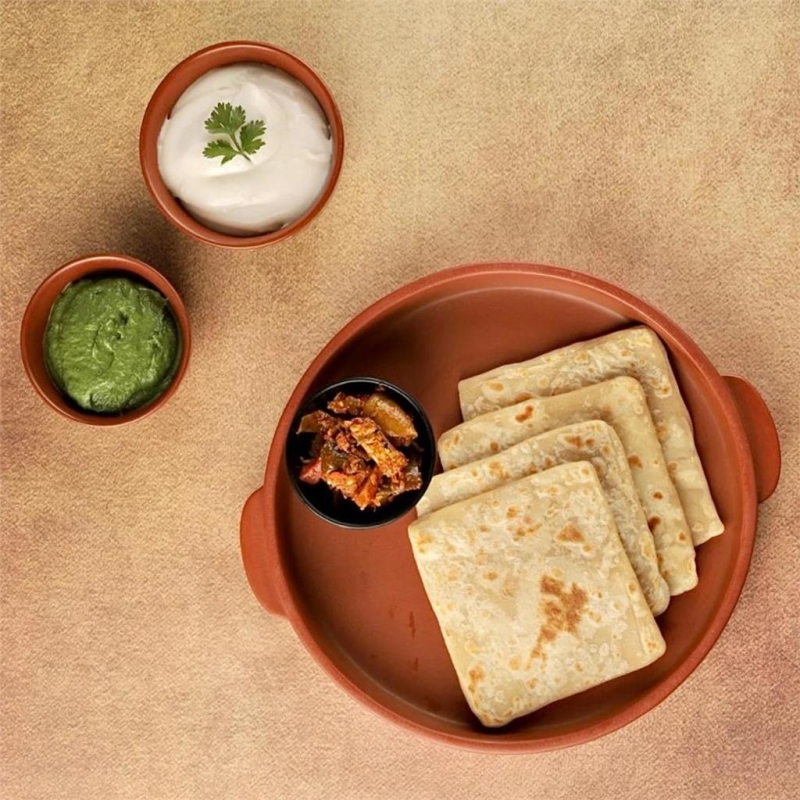 Humza Poches Paratha au Poulet 400 gr x 12 pc