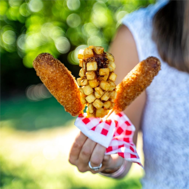 Budji Corn Dog Crispy Potato Mozzarella 330 gr x 12 pc