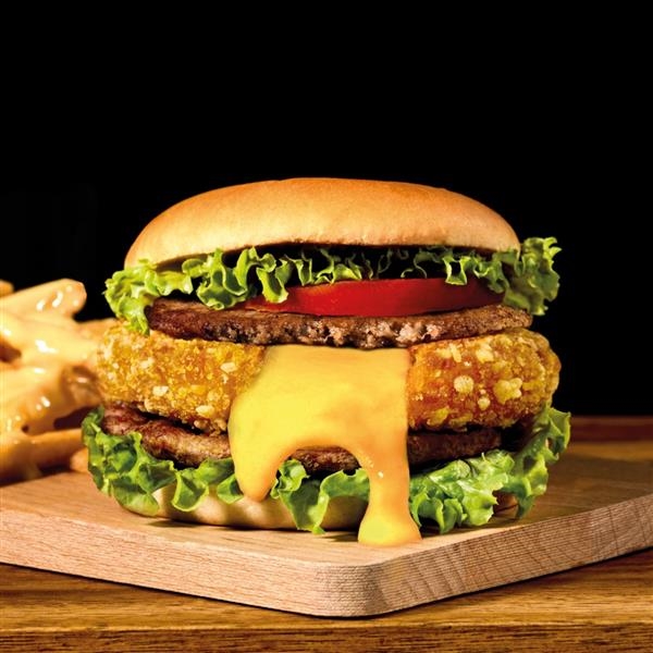 Crousty Cheddar Burger 1 kg x 3 pc