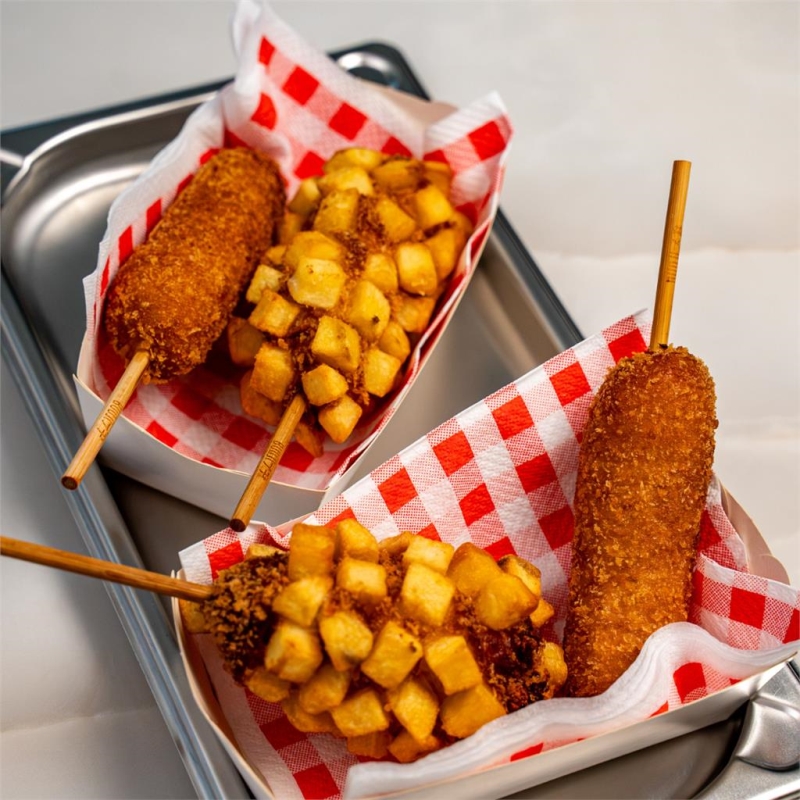 Budji Corn Dog Crispy Potato Mozzarella 330 gr x 12 pc
