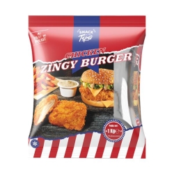 Zingy Burger de Filet De Poulet Pané
